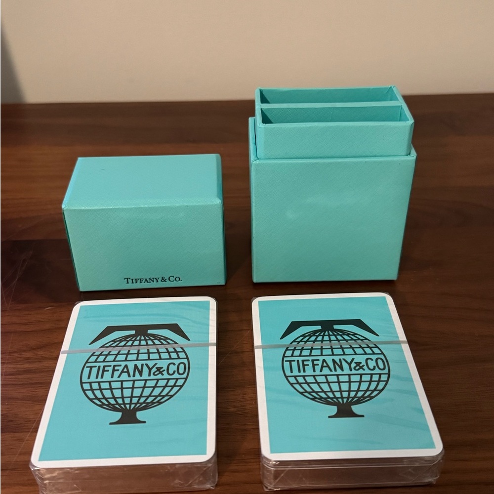 Tiffany & Co. Blue Playing Cards Set